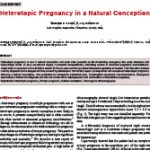 Heterotopic pregnancy